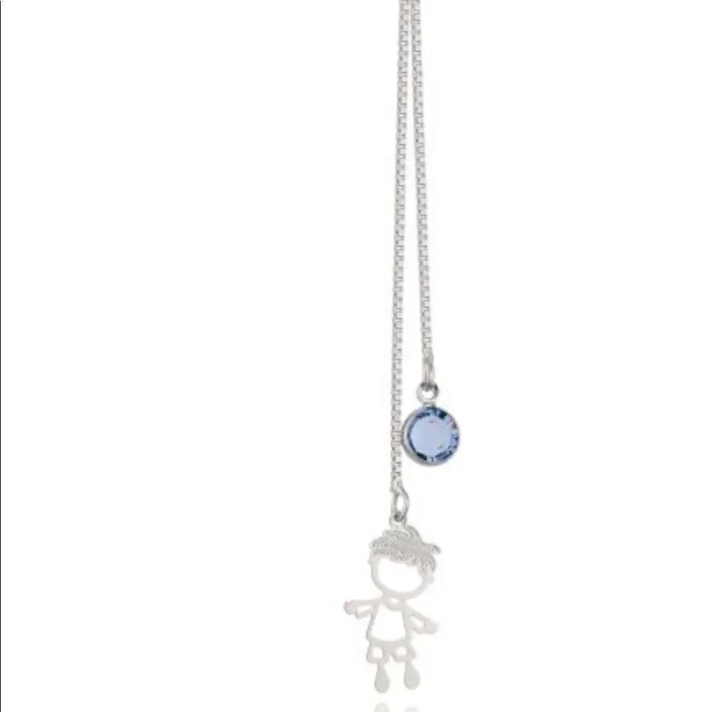 Swarovski Crystals Pull Tie White Rhodium plated